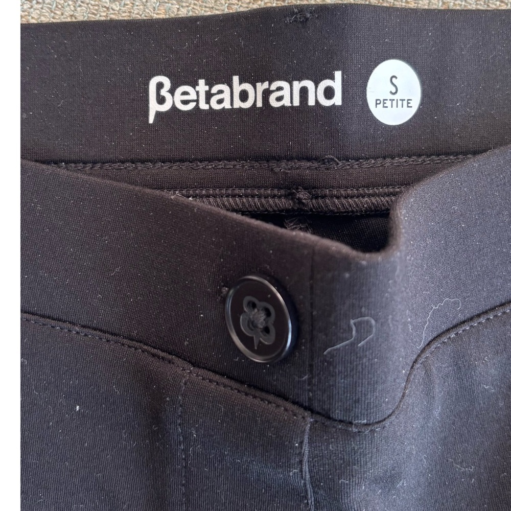 NWOT Betabrand Classic Black Dress Straight Leg Yoga Pant - Picture 7 of 7